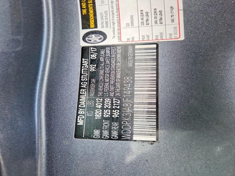 Продаж на аукціоні авто 2018 Mercedes-benz Slc, vin: WDDPK3JA8JF149438, номер лоту: 65742446