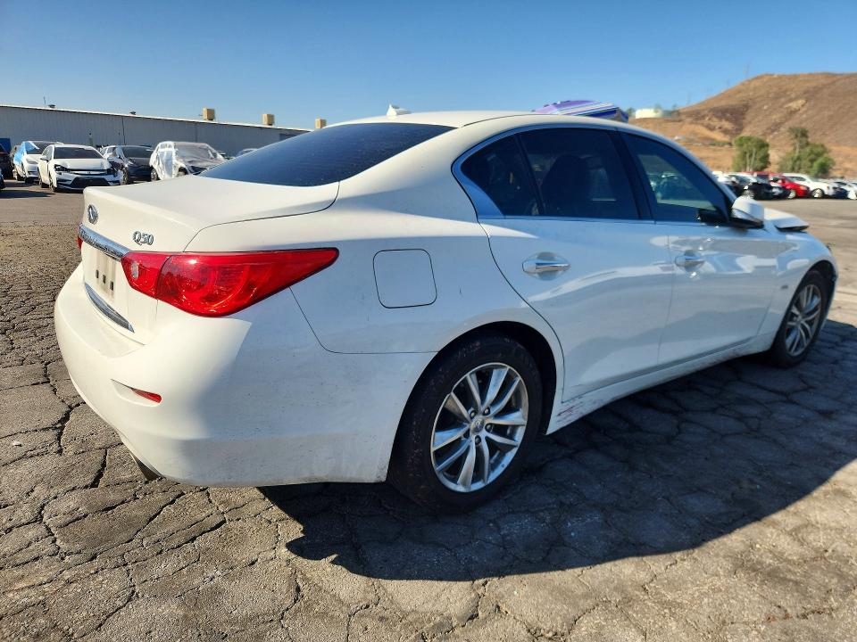 Продажа на аукционе авто 2017 Infiniti Q50, vin: JN1CV7AP0HM642163, номер лота: 66596956