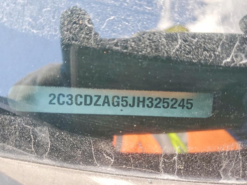 Продажа на аукционе авто 2018 Dodge Challenger, vin: 2C3CDZAG5JH325245, номер лота: 65749866
