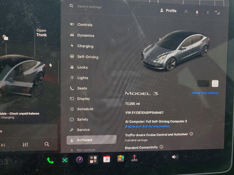 2023 Tesla Model 3 მანქანა იყიდება აუქციონზე, vin: 5YJ3E1EA0PF548467, აუქციონის ნომერი: 64270796