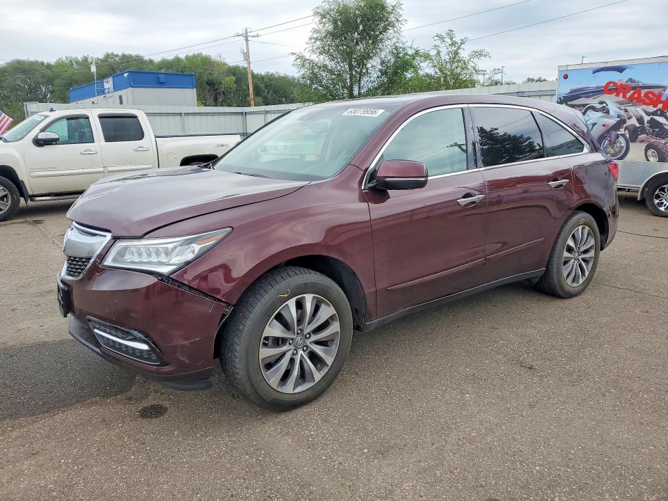 Aukcja sprzedaży 2015 Acura Mdx, vin: 5FRYD4H45FB018749, numer aukcji: 65079956