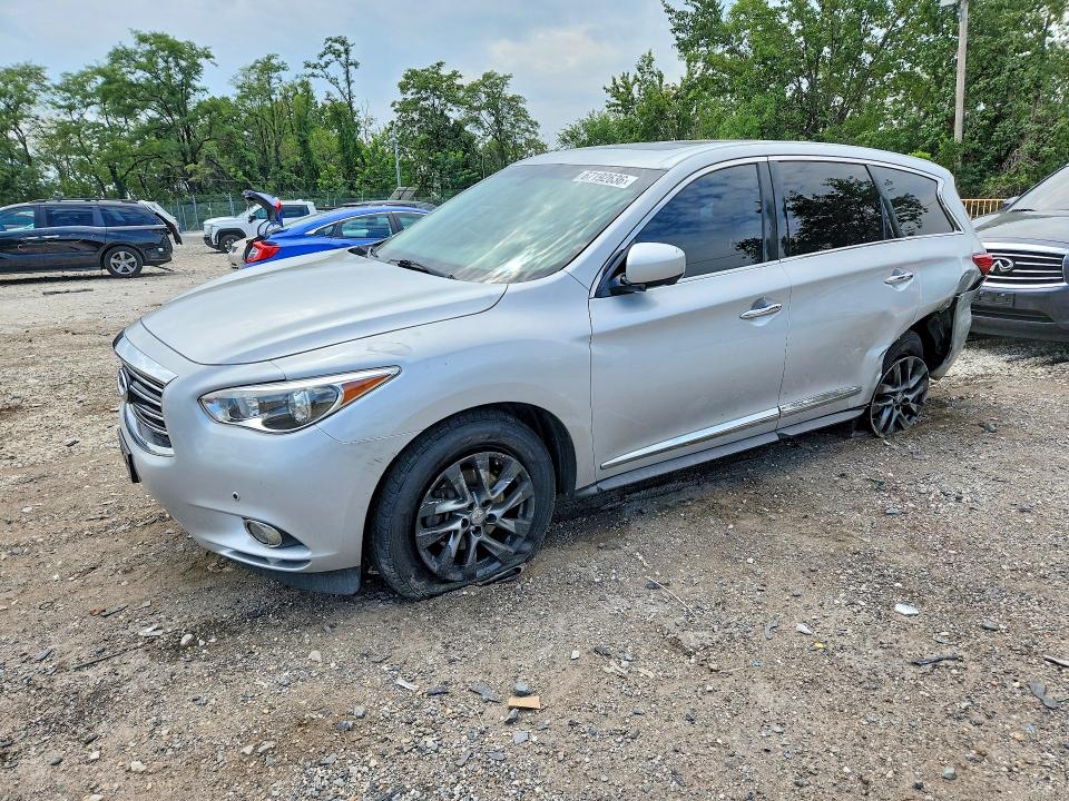 2013 Infiniti Jx35 მანქანა იყიდება აუქციონზე, vin: 5N1AL0MM4DC318034, აუქციონის ნომერი: 67192636