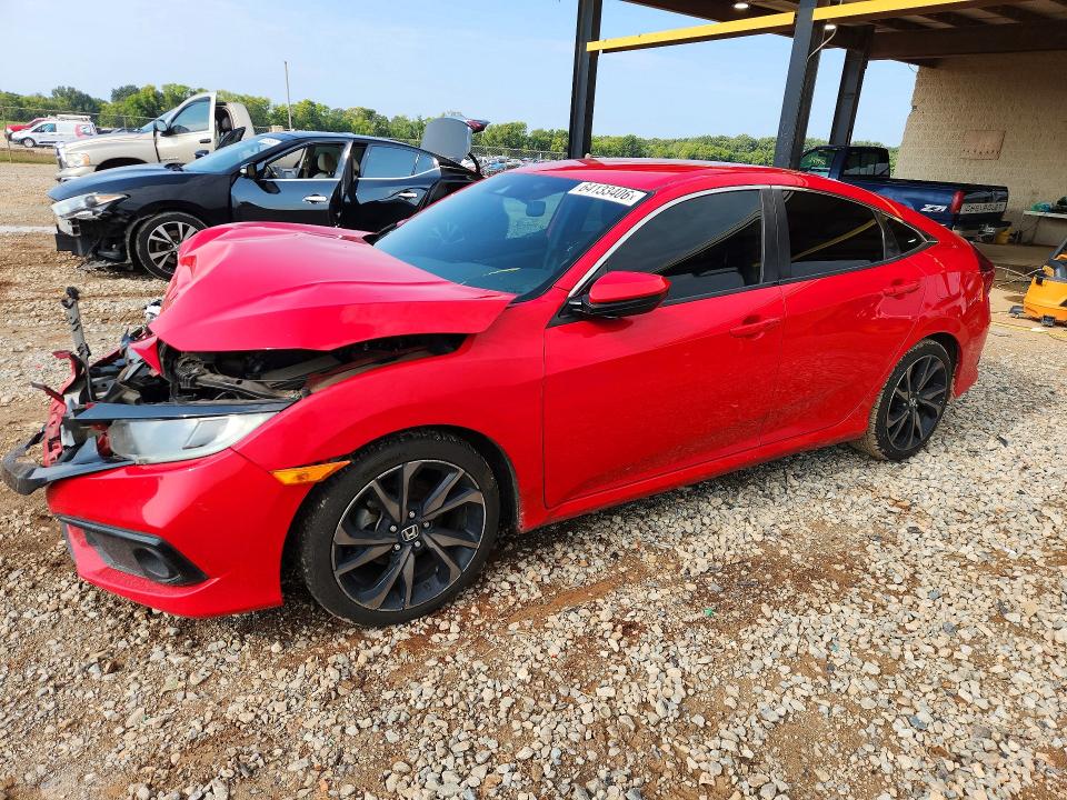 64133406 :رقم المزاد ، 2HGFC2F84KH570433 vin ، 2019 Honda Civic مزاد بيع