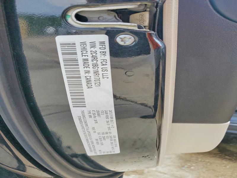 Auction sale of the 2022 Chrysler Pacifica, vin: 2C4RC1BG1NR170721, lot number: 66836146