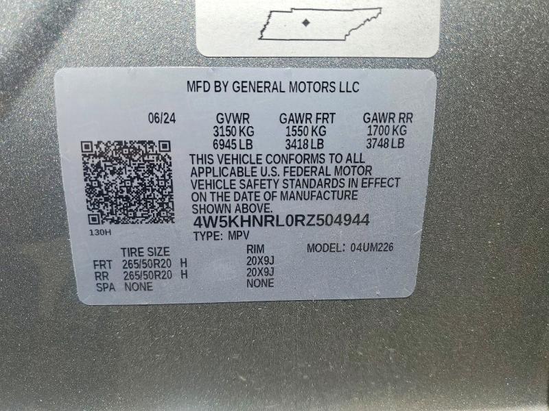 Продаж на аукціоні авто 2024 Acura Zdx, vin: 4W5KHNRL0RZ504944, номер лоту: 63787016
