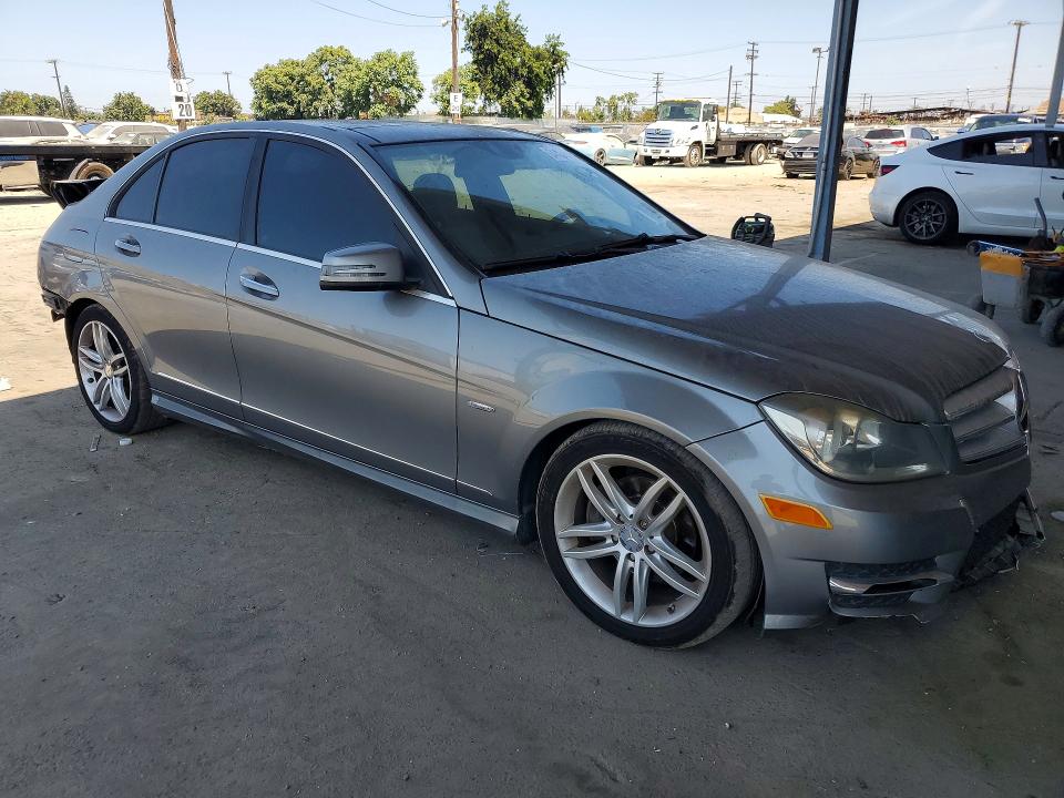 Aukcja sprzedaży 2012 Mercedes-benz C, vin: WDDGF4HB0CR238091, numer aukcji: 64434426