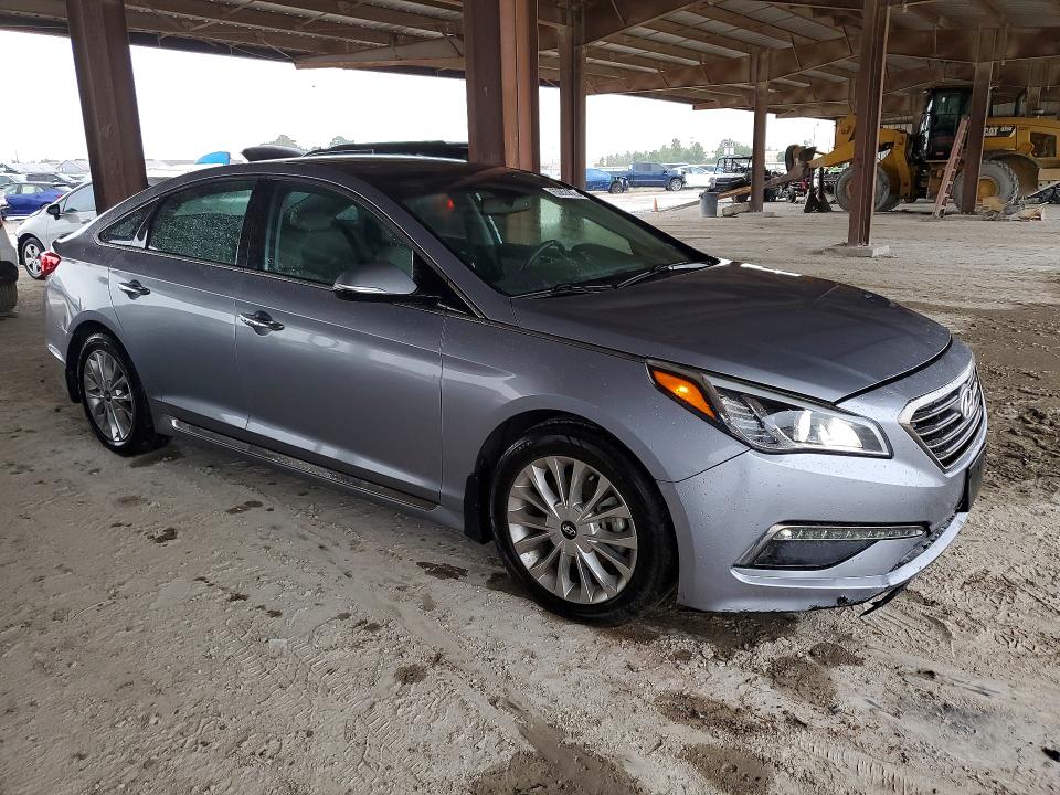 63855826 :رقم المزاد ، 5NPE34AF4FH133234 vin ، 2015 Hyundai Sonata مزاد بيع