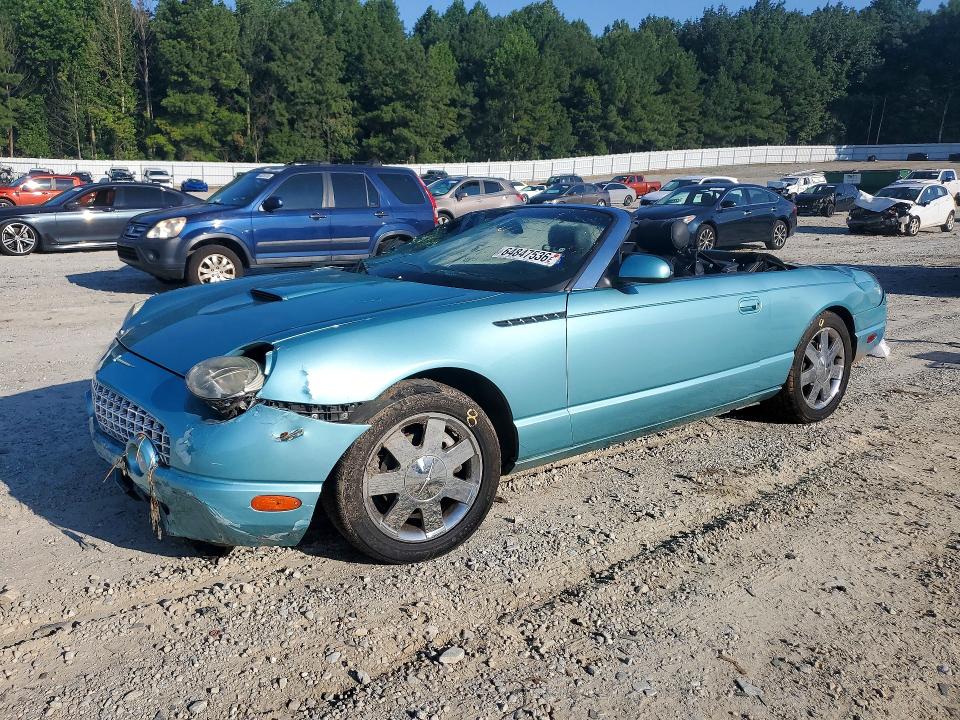 Aukcja sprzedaży 2002 Ford Thunderbird, vin: 1FAHP60A52Y128738, numer aukcji: 64847536