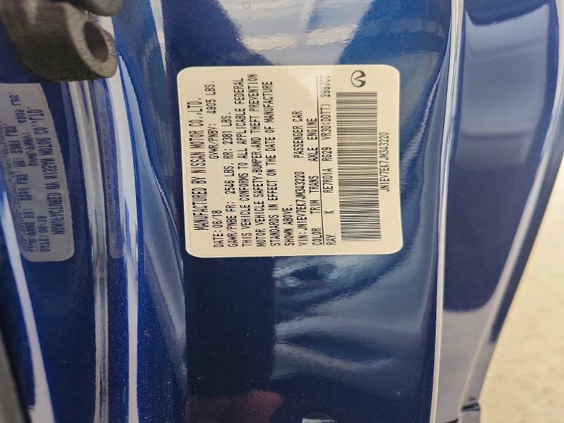 Aukcja sprzedaży 2018 Infiniti Q60, vin: JN1EV7EK7JM343220, numer aukcji: 65001806