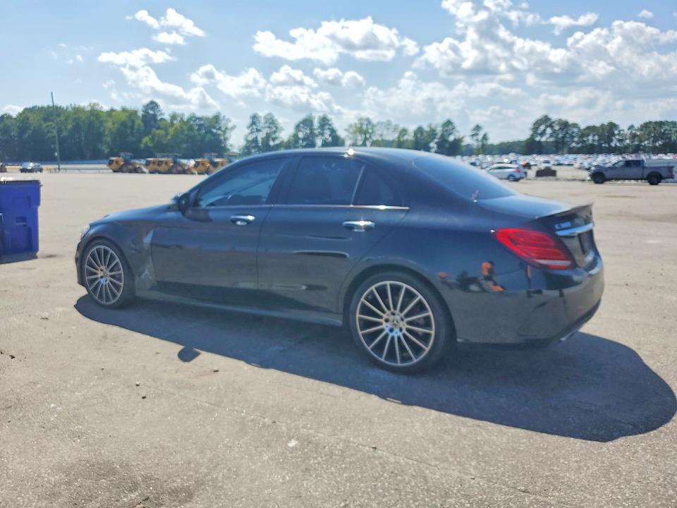 65595376 :رقم المزاد ، 55SWF4JB3JU265318 vin ، 2018 Mercedes-benz C مزاد بيع