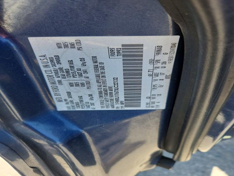 65133666 :رقم المزاد ، 1FMRU1767XLC22132 vin ، 1999 Ford Expedition مزاد بيع