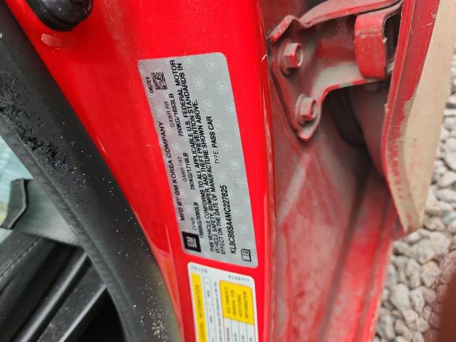 63929356 :رقم المزاد ، KL8CB6SA4MC227625 vin ، 2021 Chevrolet Spark مزاد بيع