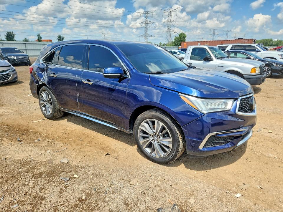 2017 Acura Mdx მანქანა იყიდება აუქციონზე, vin: 5FRYD4H72HB007611, აუქციონის ნომერი: 63014276