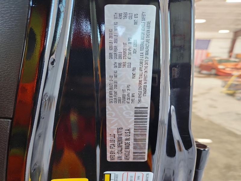 63691666 :رقم المزاد ، 1C4JJXP63NW147776 vin ، 2022 Jeep Wrangler Unlimited مزاد بيع