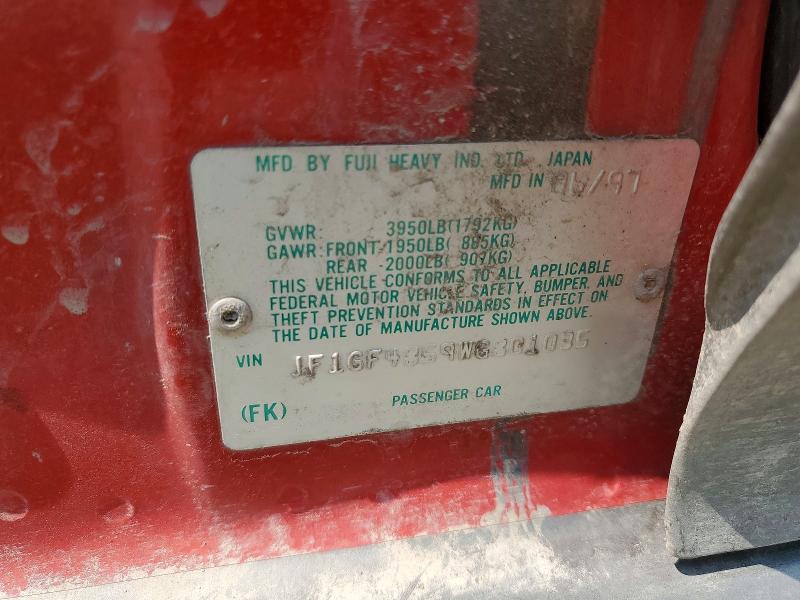Aukcja sprzedaży 1998 Subaru Impreza, vin: JF1GF4859WG801035, numer aukcji: 63683256