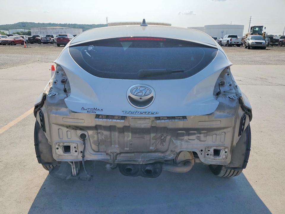 2017 Hyundai Veloster მანქანა იყიდება აუქციონზე, vin: KMHTC6AD0HU319424, აუქციონის ნომერი: 63208276