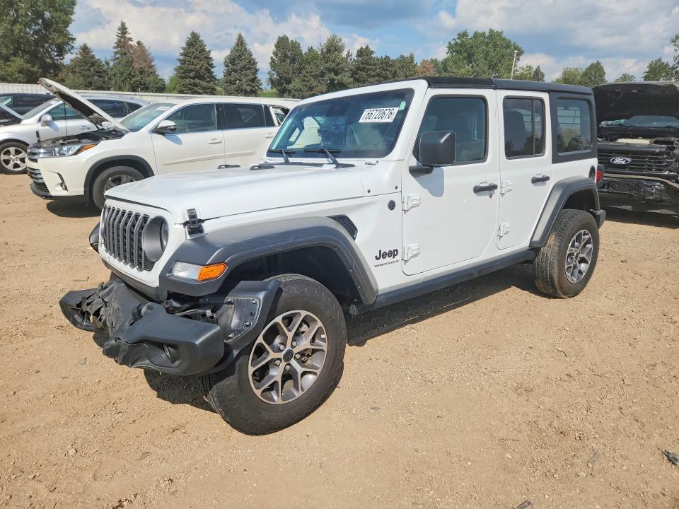 66720676 :رقم المزاد ، 1C4PJXDG7SW544605 vin ، 2025 Jeep Wrangler مزاد بيع