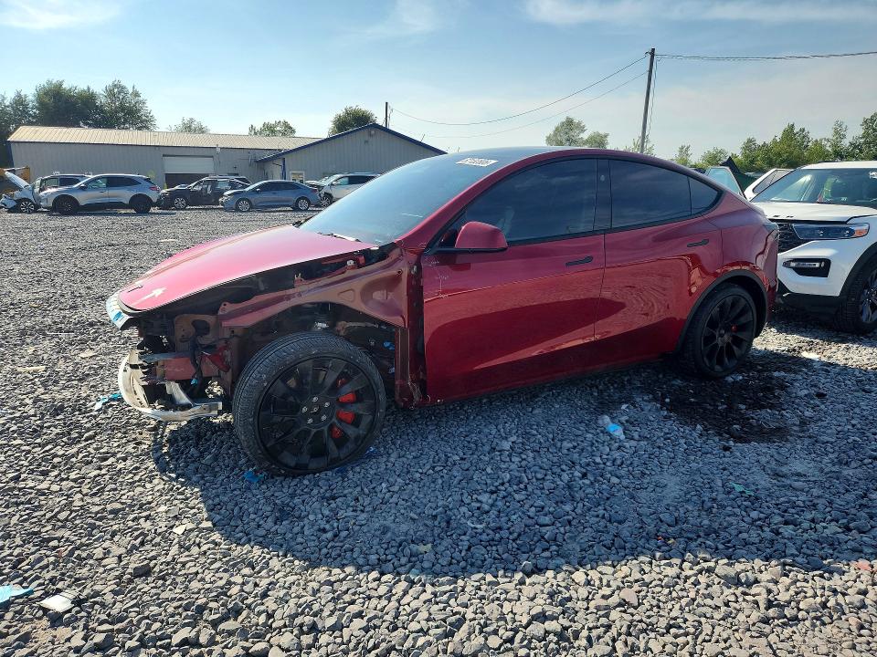 Продажа на аукционе авто 2025 Tesla Model Y, vin: 7SAYGDEE4SF264047, номер лота: 67132806