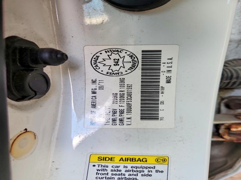 Продажа на аукционе авто 2012 Acura Tl, vin: 19UUA9F53CA801592, номер лота: 63094176