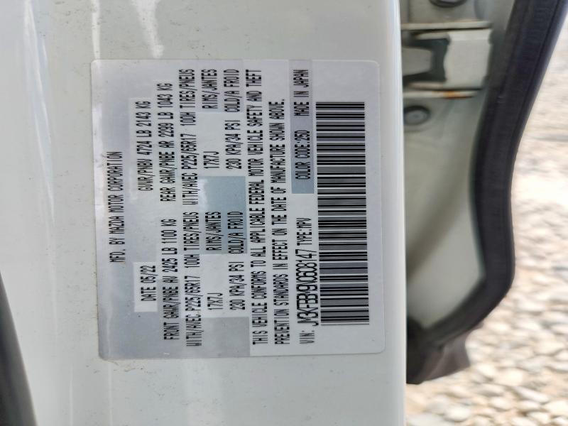 Aukcja sprzedaży 2022 Mazda Cx-5, vin: JM3KFBBM9N0608147, numer aukcji: 65454506