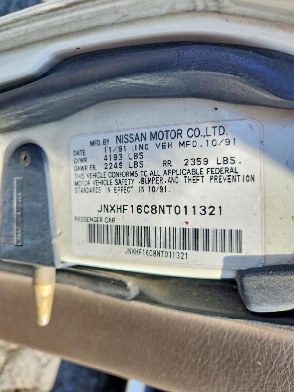 Aukcja sprzedaży 1992 Infiniti M30, vin: JNXHF16C8NT011321, numer aukcji: 67117726