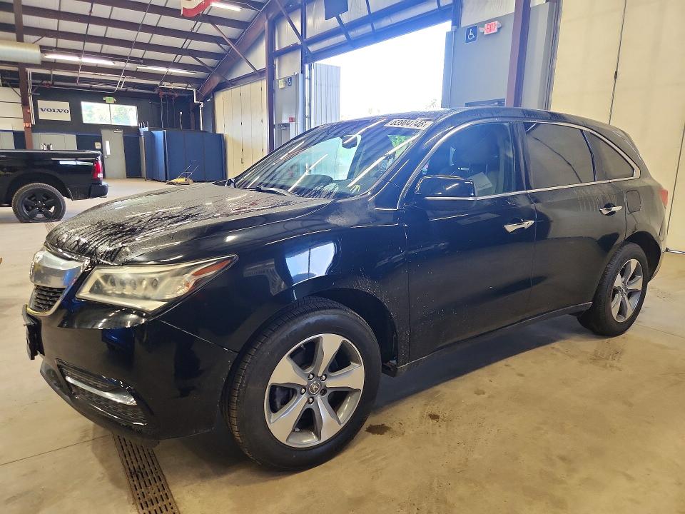 63904746 :رقم المزاد ، 5FRYD3H26EB012305 vin ، 2014 Acura Mdx مزاد بيع