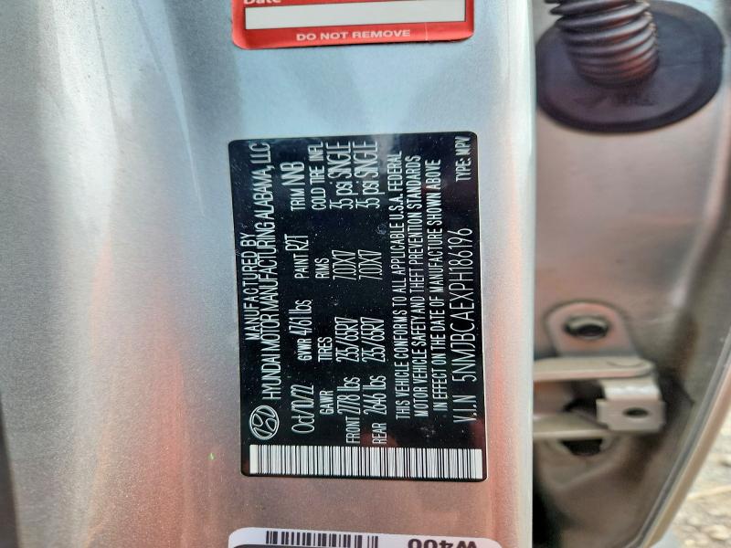 65713556 :رقم المزاد ، 5NMJBCAEXPH186196 vin ، 2023 Hyundai Tucson مزاد بيع