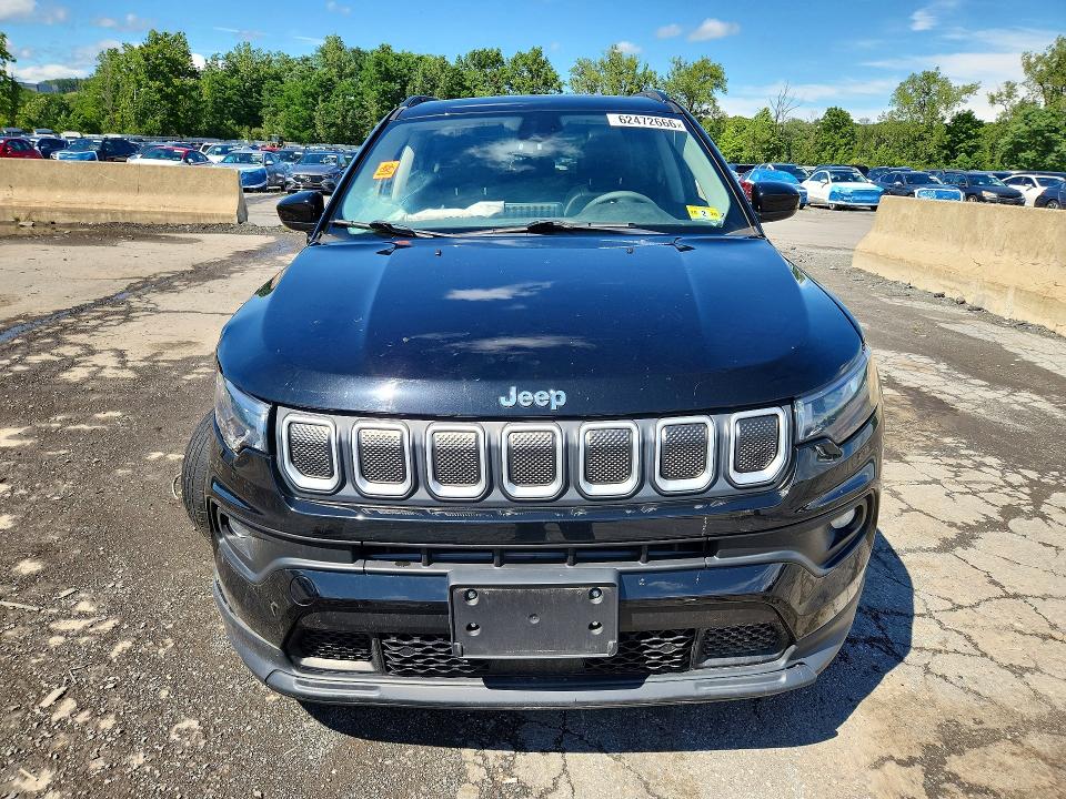 2022 Jeep Compass მანქანა იყიდება აუქციონზე, vin: 3C4NJDBB5NT121741, აუქციონის ნომერი: 62472666