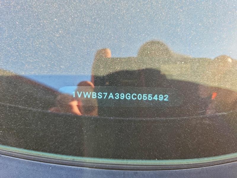 66307536 :رقم المزاد ، 1VWBS7A39GC055492 vin ، 2016 Volkswagen Passat مزاد بيع