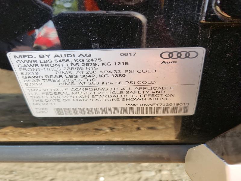 Aukcja sprzedaży 2018 Audi Q5, vin: WA1BNAFY7J2019013, numer aukcji: 65000236