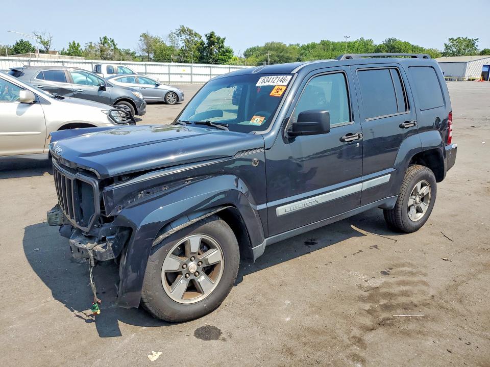 63412146 :رقم المزاد ، 1J8GN28K28W220632 vin ، 2008 Jeep Liberty مزاد بيع