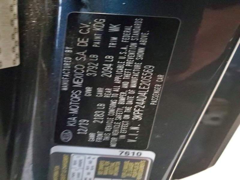 Aukcja sprzedaży 2020 Kia Forte, vin: 3KPF24AD4LE205569, numer aukcji: 64208396