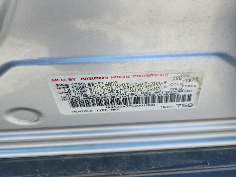 Продаж на аукціоні авто 2014 Mitsubishi Outlander, vin: JA4AD2A37EZ001060, номер лоту: 64117556