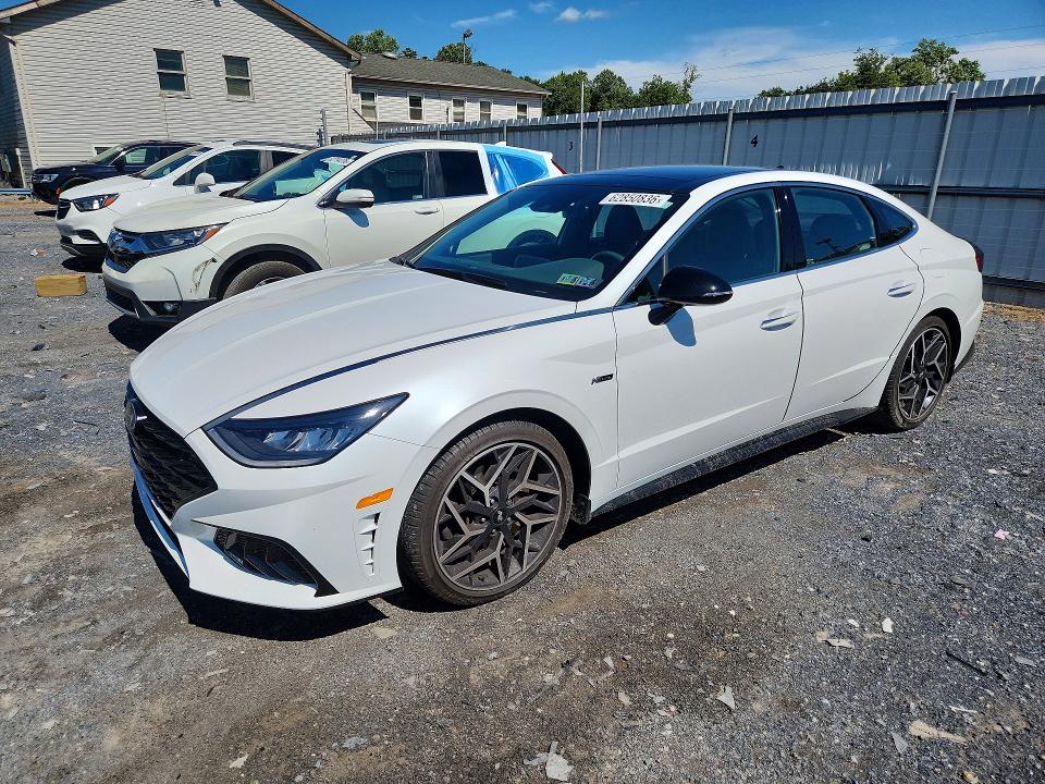 Продаж на аукціоні авто 2022 Hyundai Sonata, vin: KMHL14JCXNA236887, номер лоту: 62850836