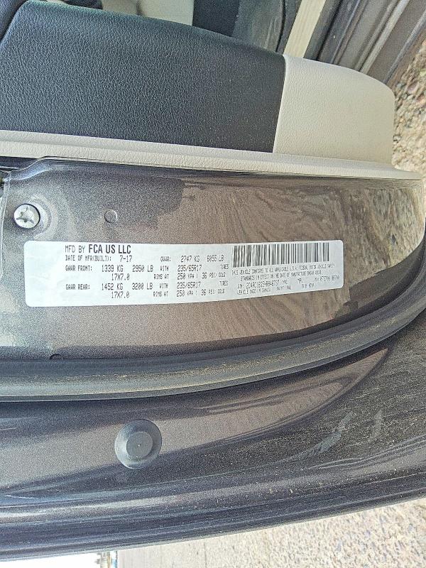 Продажа на аукционе авто 2017 Chrysler Pacifica, vin: 2C4RC1BG5HR846737, номер лота: 64980136