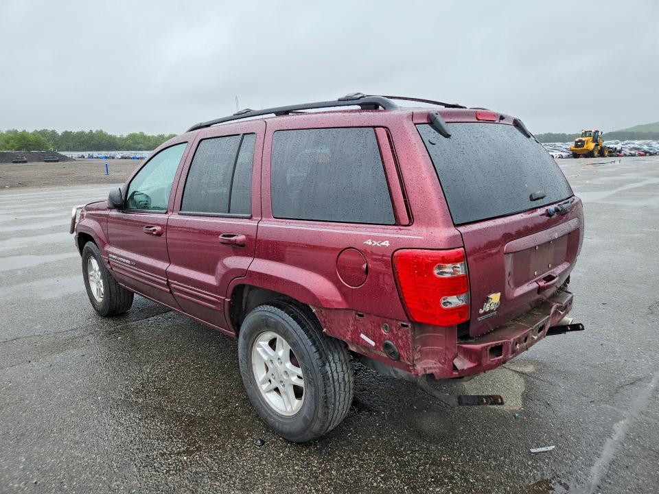2000 Jeep Grand Cherokee მანქანა იყიდება აუქციონზე, vin: 1J4GW58N1YC282230, აუქციონის ნომერი: 62281876
