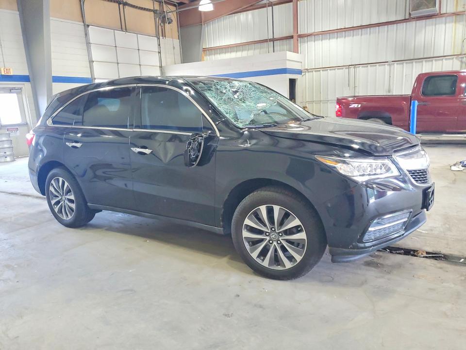 2016 Acura Mdx მანქანა იყიდება აუქციონზე, vin: 5FRYD4H40GB012780, აუქციონის ნომერი: 65110066