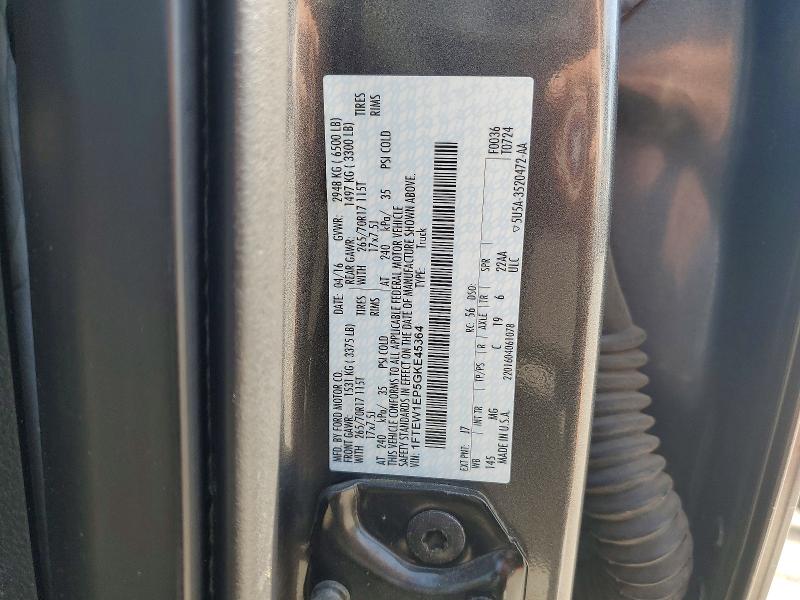 Продаж на аукціоні авто 2016 Ford F150, vin: 1FTEW1EP5GKE45364, номер лоту: 67160286
