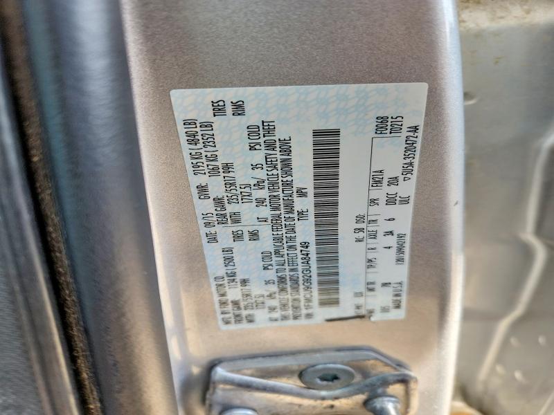 Aukcja sprzedaży 2016 Ford Escape, vin: 1FMCU9G92GUA84749, numer aukcji: 62886216
