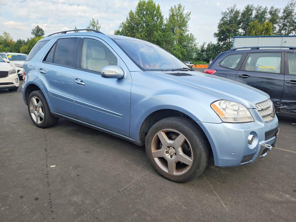 2007 Mercedes-benz Ml მანქანა იყიდება აუქციონზე, vin: 4JGBB22E27A224782, აუქციონის ნომერი: 66171306