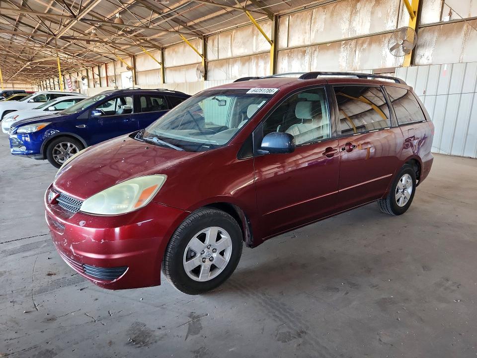 2004 Toyota Sienna მანქანა იყიდება აუქციონზე, vin: 5TDZA23CX4S197123, აუქციონის ნომერი: 64251786