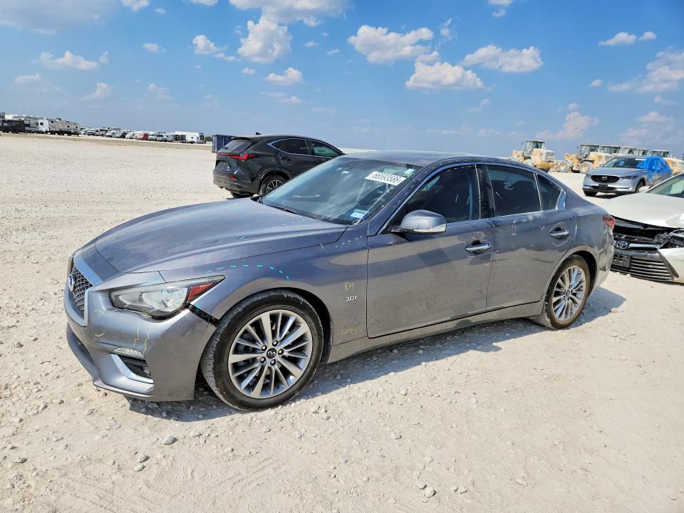 2019 Infiniti Q50 მანქანა იყიდება აუქციონზე, vin: JN1EV7AR5KM558468, აუქციონის ნომერი: 66593566