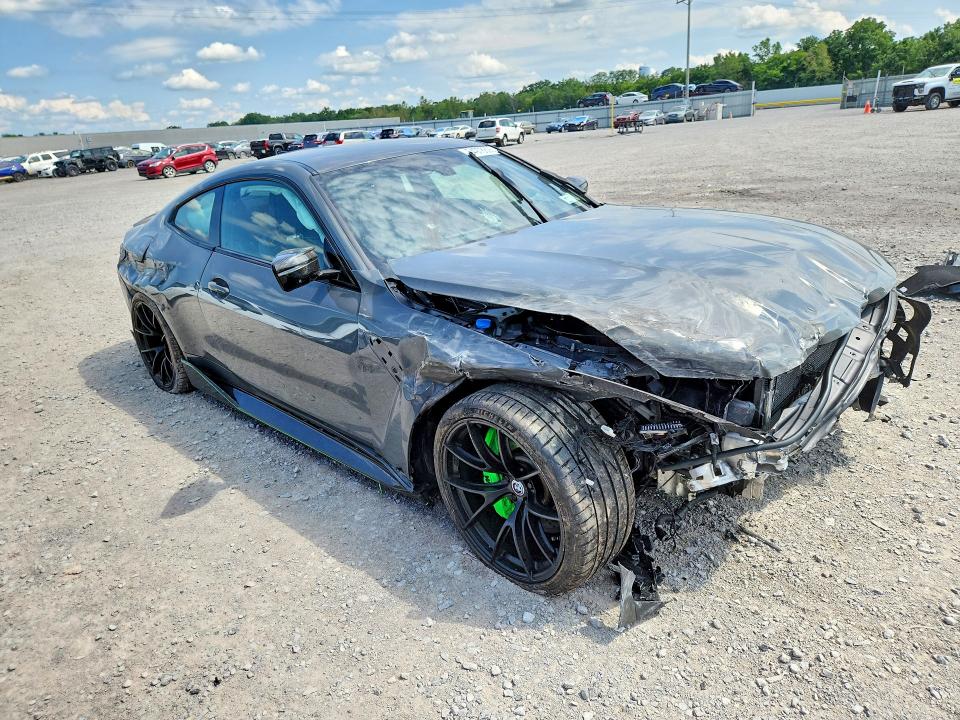 2022 Bmw M4 მანქანა იყიდება აუქციონზე, vin: WBS43AZ08NCJ12139, აუქციონის ნომერი: 64978606