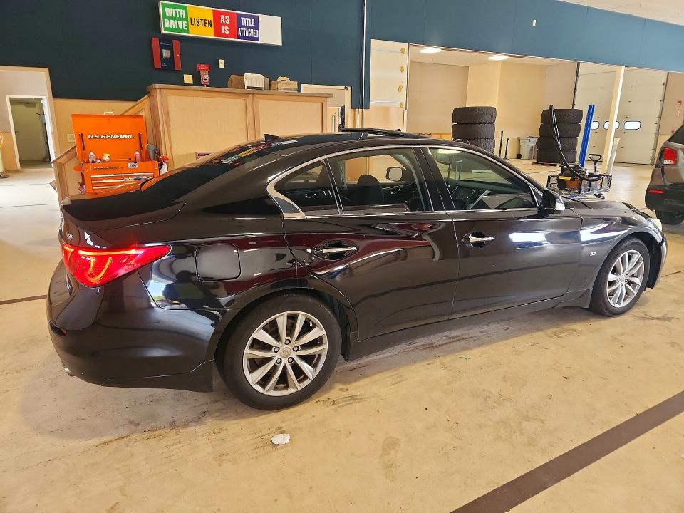 2014 Infiniti Q50 მანქანა იყიდება აუქციონზე, vin: JN1BV7AR1EM696712, აუქციონის ნომერი: 64534116