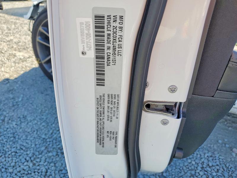 Auction sale of the 2021 Dodge Charger, vin: 2C3CDXGJ4MH511371, lot number: 66030316