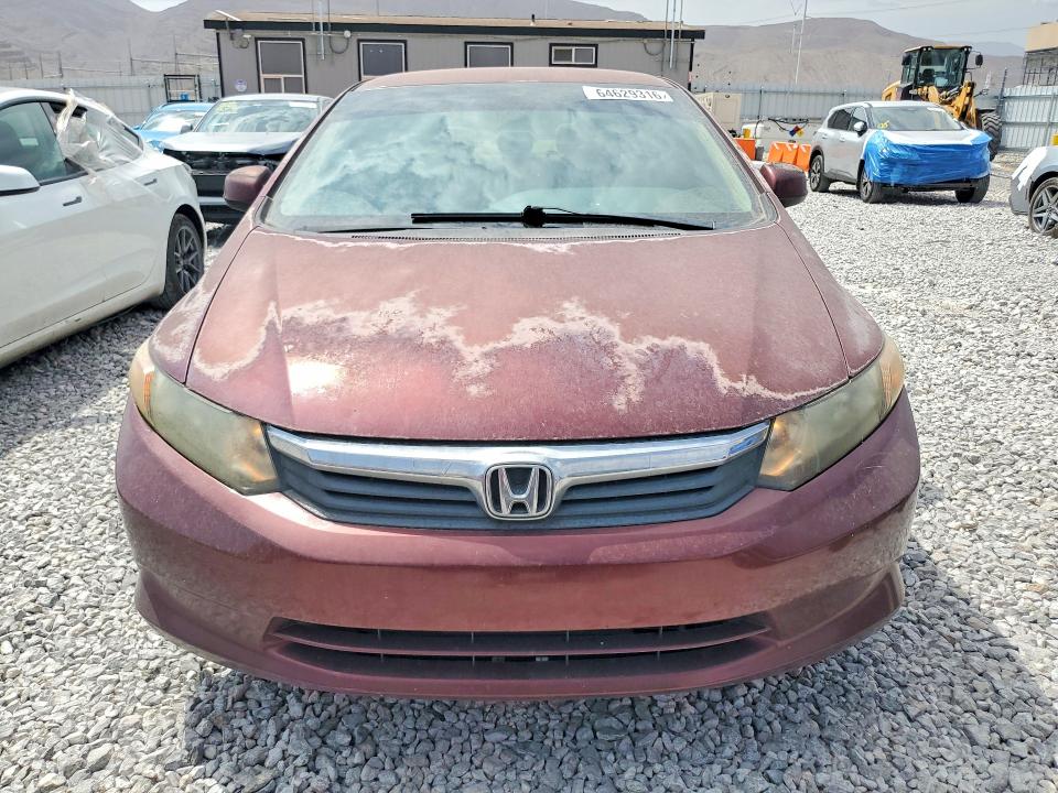 Продаж на аукціоні авто 2012 Honda Civic, vin: 2HGFB2F5XCH540833, номер лоту: 64629316