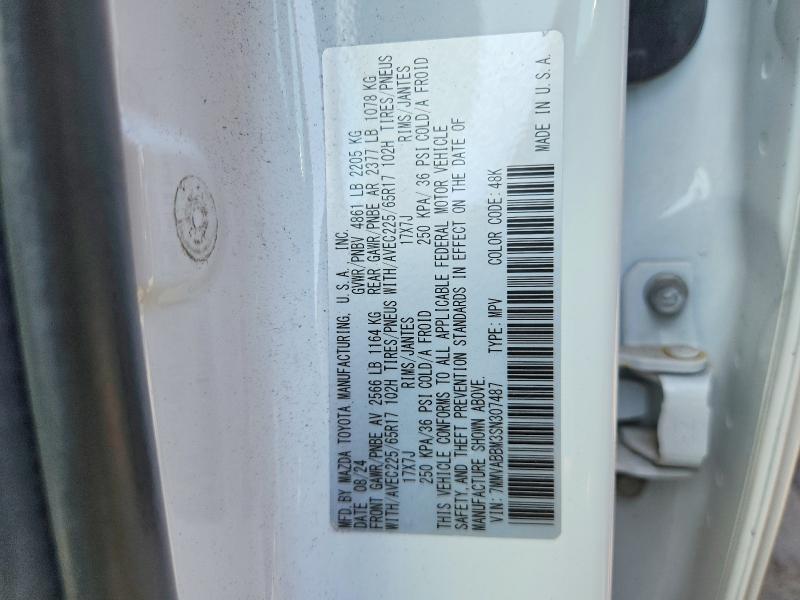 Aukcja sprzedaży 2025 Mazda Cx-50, vin: 7MMVABBM3SN307487, numer aukcji: 66476686