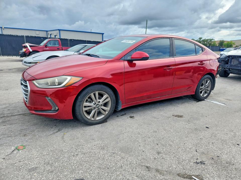 Aukcja sprzedaży 2017 Hyundai Elantra, vin: KMHD84LF1HU377311, numer aukcji: 64450736