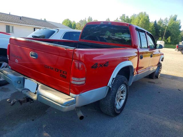 2004 Dodge Dakota მანქანა იყიდება აუქციონზე, vin: 1D7HG48NX4S628198, აუქციონის ნომერი: 56196176