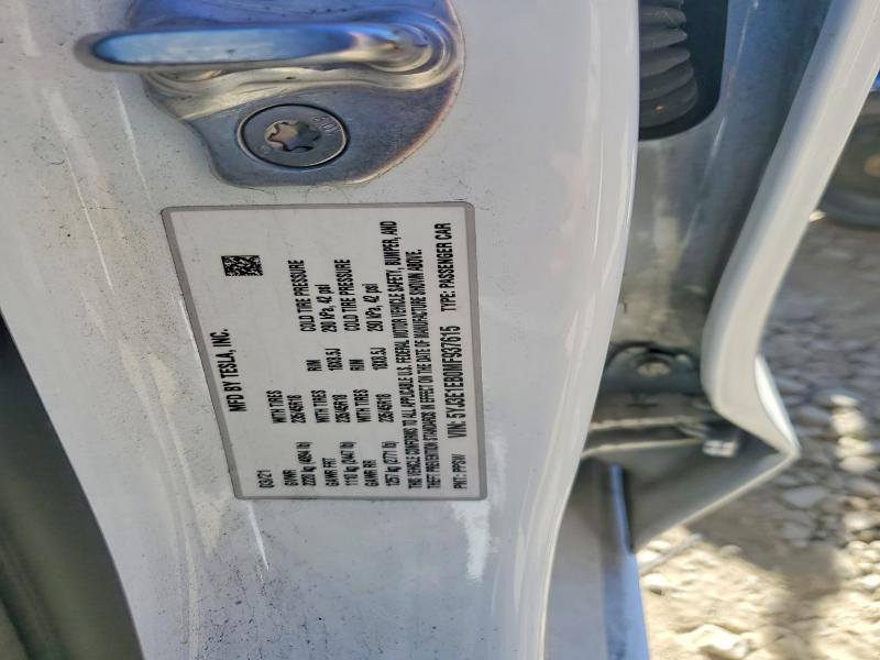 Aukcja sprzedaży 2021 Tesla Model 3, vin: 5YJ3E1EB0MF937615, numer aukcji: 64666076